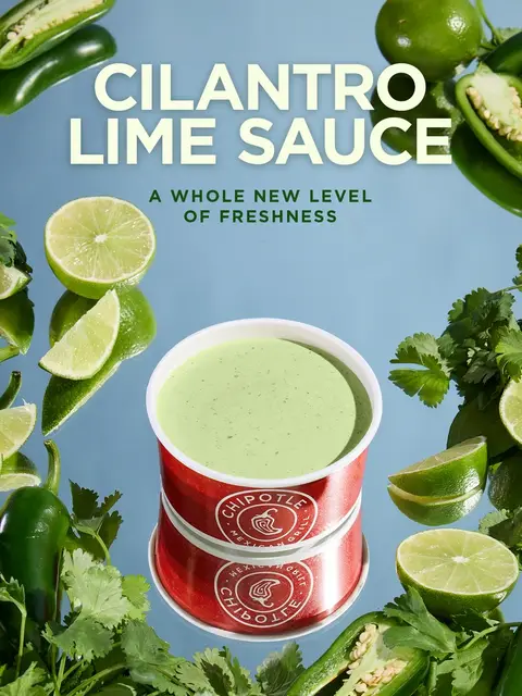 a fresh new fav is here. cilantro lime sauce out tomorrow🍋‍🟩