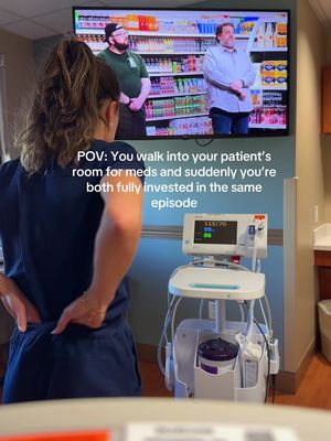 Sometimes you just vibe with your patients in the best way ;) #fyp #healthcare #nurse #funny #medicalhumor 