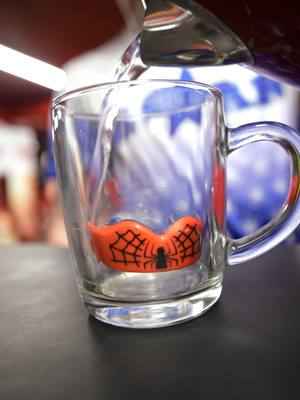 With great power comes great protection. Spider-man is ready for anything #Safejawz #Mouthguard #Gumshield #spiderman #Marvel 