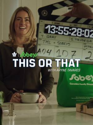 We played 'This or That’ with Aryne Tavares! Do you agree with her picks? @Sobeys 