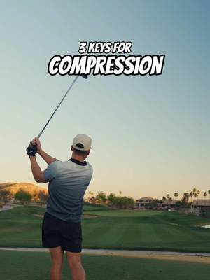 3 of the best tips to compress your irons #golf #golftips #golfswing #irons