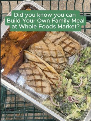 The ultimate meal prep hack 🍽️ Family meals that let you mix, match, and customize. Your way, every time. #wholefoodsmarket #familymeals #mealprep