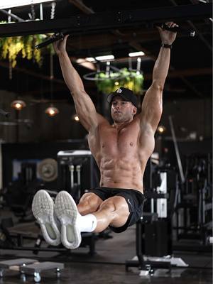 I typically keep my reps slow and controlled, but sometimes I’ll work on faster reps to build explosiveness.  Try these hanging exercises to strengthen your core. 