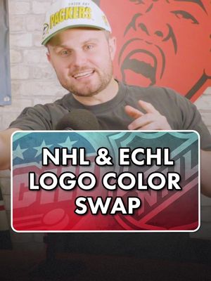 NHL & ECHL LOGO COLOR SWAP! #NHL #echl #hockey 