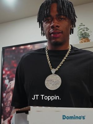 Listen to the Toppin expert 👏 use the link in our bio to order JT Toppin's Best Deal Ever pizza!