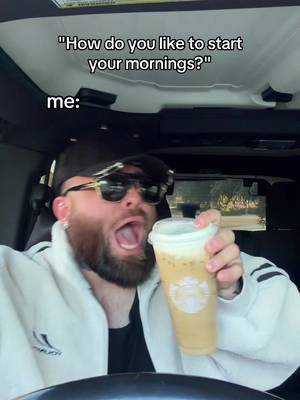 every morning 🧊☕️😎 #DidYouKnow 