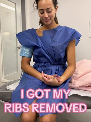 GETTING MY RIBS REMOVED 😭🩷 jk but i’m getting rib sculpting and lipo with @drsterry today 🤞 my waist is gonna be so snatched this summer #ribxcar #liposuction #GlowUp #bodytransformation #plasticsurgery 