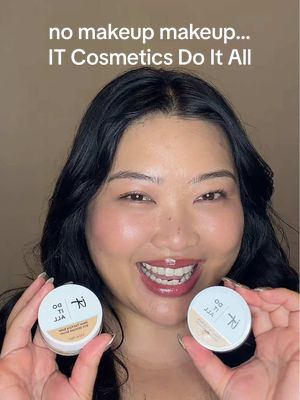 @IT Cosmetics just sent over their NEWEST Do It All sheet tint face balm with 92% skincare serum including collagen peptides! And it’s givin skin! 😍 also, only at @Ulta Beauty ✨ #makeupnomakeup #skincare #itcosmeticspartner #gifted #skintintreview 