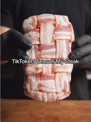 TikTokers Season My Steak… @nick.digiovanni @QCP @Binging with Babish @Guga Foods @バヤシ🥑Bayashi @Patrick Zeinali @The Golden Balance @ChefRush 