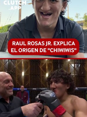Raúl Rosas Jr revela la verdad detrás de su apodo “Chiwiwis” 🔥👀 #UFC #raulrosasjr #chiwiwis