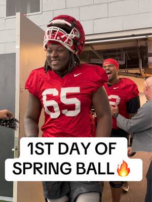 Bringing the energy‼️ #GoDawgs #georgiafootball #spring #practice #CollegeFootball 