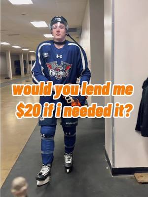 safe to say i’m covered if my card declines🤝😌 #flintfirebirds #ohl #hockey #qotd #minimic 
