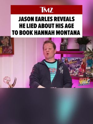 👀 Jason Earles admitted he lied about his age to land his role on Hannah Montana... 📷: Getty/@bestofbothourworlds