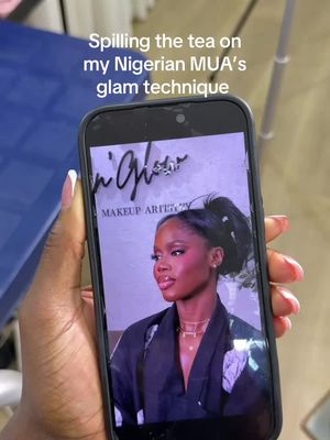 Makeup artists are the best makeup influencers #makeuptutorial #fullglam #nigerianmakeupartist 