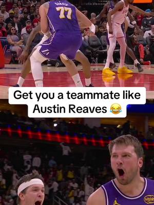 Austin Reaves and Luka 🙌 #NBA #lakers #lukadoncic #austinreaves 