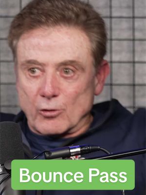 Rick Pitino wants to see the bounce pass make a comeback