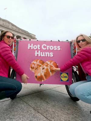 Not your average buns, hun 👀@Charity Shop Sue and her Hot Cross Huns are helping us serve up everything you need this Easter. Head to your local Lidl now for tasty treats, Deluxe delights and more!