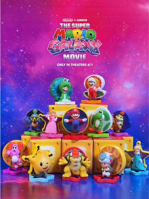 power up w the new Super Mario Galaxy Movie Happy Meal on 3.26 and see the @The Super Mario Galaxy Movie only in theaters on 4.1