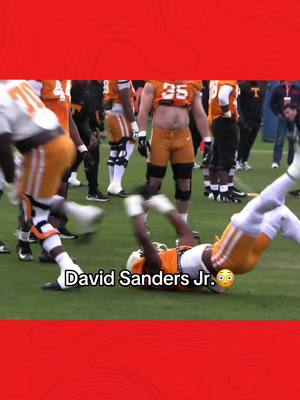 Tennessee’s David Sanders Jr. is playing bully ball #vols #cfb #CollegeFootball via Vol Quest 