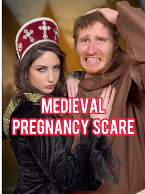 For a Medieval pregnancy scare… there was a different kind of Plan B… @Ali Woods is on tour!  #medieval #pregnant #lol #sketch #pregnancy