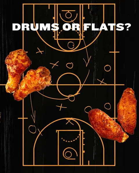 Quick check… where do you land on wings? 👀 Some people love drums for the easy, grab-and-go bite. Others go for flats because they feel a little more worth the effort. No wrong answers here, just different styles. Drop your pick below and tell us why. We’re just curious how everyone does it 🍗 #DrumsOrFlats #WingDebate #FoodiePoll 