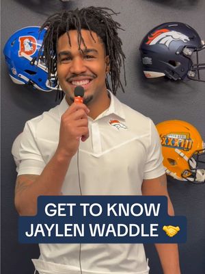 Jaylen Waddle 🤝 #BroncosCountry #broncos #jaylenwaddle #waddle #widereciever 