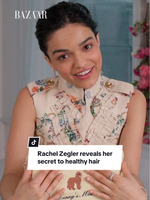 “One of my hair stylists once said to me to tangle-tease before the shower and wide-tooth comb after,” says Bazaar UK cover star, #RachelZegler. “Ever since I’ve done that, my hair has been monumentally healthier.”