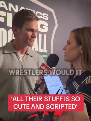 Tom Brady setting up a future WWE appearance!? 👀🤔 [via @Sports Illustrated] #nfl #wwe #tombrady 