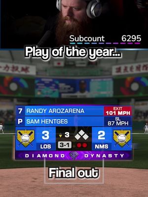 I CANT EVEN BE MAD WHAT AN INSANE CATCH #mlbtheshow26 #mlbtheshow 