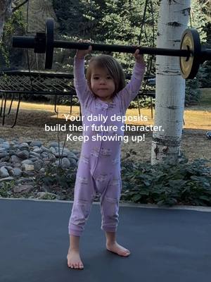 “Hey mommy, can you get your barbell?” 😭 #fitmom #workoutsforwomen #strongmom #kettlebellworkout #deadlift 
