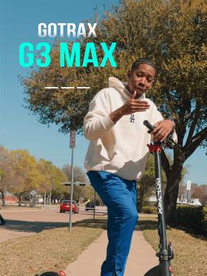 Gas prices going up… so I did this 😭 GoTrax G3 Max #gotrax #fyp #electricscooter 