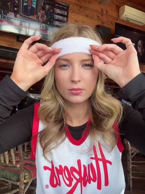 Turns out the lucky headband worked 🤪 #MarchMadness #nebraska #nebraskabasketball  #GBR 