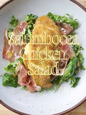 Not a traditional Saltimbocca by any means, but I was craving something refreshing that had similar flavors.  The fresh parsley and herbs really set the salad up for success.  Recipes will be added to my Substack each Saturday.  Link in bio ⬆️