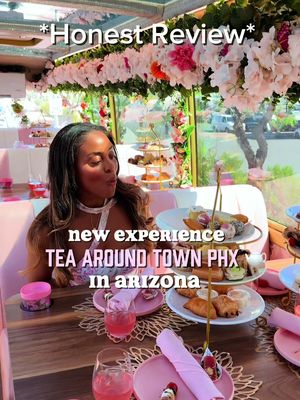 Tea Around Town is now in Phoenix, I got one of the first looks! It’s super cute but there was some hiccups! Let me know your thoughts, and would you do this in a few months 👀 #arizonaplaces #phoenix #tearoundtown 