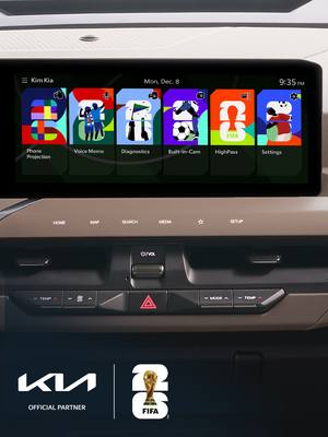 Get ready for the World Cup season. FIFA World Cup 2026™ Display themes with a variety of national themes are arriving soon at the Kia Connect Store. #Kia #KiaConnectStore #2026WorldCup #Global #USA #Canada #Mexico #KoreaRepublic #England #Spain #Germany #France #Netherlands #Belgium #Portugal #Brazil #Argentina #SaudiArabia #Australia #49thTeam Display themes to be released are subject to change. Availability and features may vary by model, model year, trim level, and vehicle software version. Kia Connect subscription required. Kia Connect terms and conditions apply.