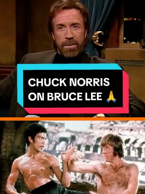 Chuck Norris on working with Bruce Lee in Return of the Dragon ❤️ 🕊️ #ChuckNorris #RIP #ripchucknorris #brucelee #returnofthedragon 