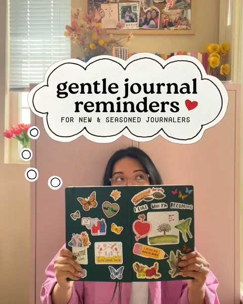 important things to remember for new and seasoned journalers 🫶🏼🩷 #journal #journaling #journalinspiration #junkjournal 