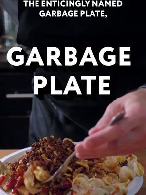 Happy Friday - time for a garbage plate 😎