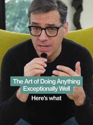 After 30 years studying motivation and performance, the secret to excellence isn't talent or luck. It's respecting the craft, obsessing over the basics, and learning to love repetition, not the outcome. Ordinary effort becomes exceptional work when you fall in love with the process, not just the result.