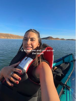 I want to remember everything she says forever. “Jus a lake”💀 @Chomps #chompspartner 