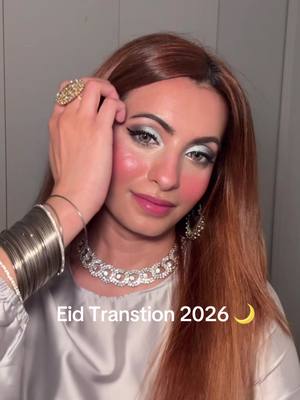 Eid Transition 2026 🌙  Thanks to @Idil Ci for starting this trend 🩵 🩵  #eidmubarak #fyp #eidtransition #pakistanicanadian #desigirl 