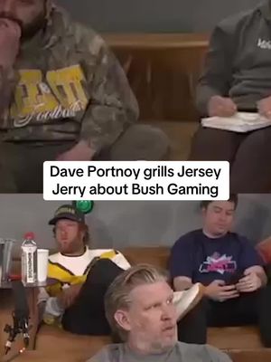 Jerry talking business with Dave 