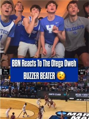 Safe to say all of BBN shared this same reaction to @otegaoweh hitting this INSANE Buzzer Beater 😼 • • • • #BBN #BigBlueNation #CatsBy90 #WeAreUK #KentuckyWildcats @The College Sports Company 