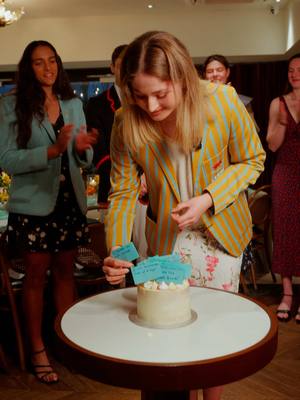 The proof is in the pudding (literally). @cubcsquad took a moment at their annual team dinner to celebrate some off-the-water victories. #WeAreAllStudents #GraduateHotels  #BoatRace2026 