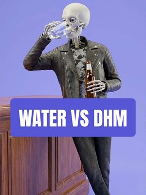 Water between drinks or DHM at the end of the night? #Cheers #alcoholscience #TikTokShopSpringGlowUp #drinktok #happyhour