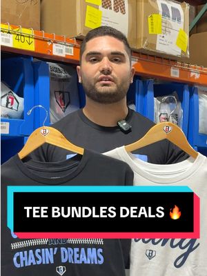 You don’t want to miss out on these tee bundle deals 🔥🔥 3 for $75 on some of the best tees on TikTok Shop! #tshirts #baseballlifestyle 