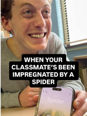 I don’t think our high school friend is going to Gurglefest @theredhead_02 #gurgle #gurgleusa #comedy #skit #spider