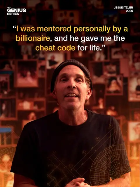 We built Jesse Itzler's entire life on a wall. Tomorrow he speaks in front of it.