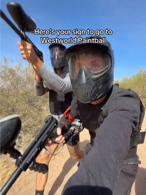 If you’re looking for an adrenaline rush look no further than Westworld Paintball. Rivalries were created this day and we’re already itching to go back… at least once our battle wounds heal 😂 (It really doesn’t hurt as bad as people say) #paintball #arizona #westworldpaintball #thingstodoinarizona #group