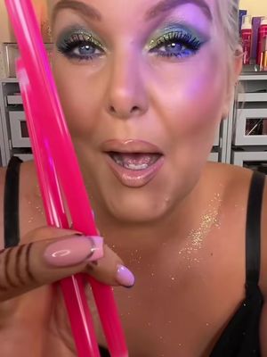 Colour matching was out, glow sticks were in. #90s #revlon #makeup 